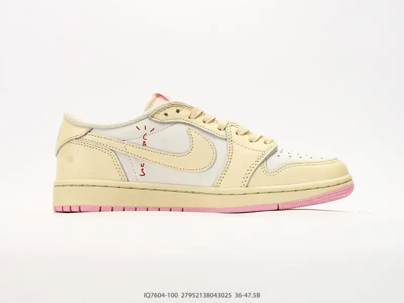 Nike Baskets de basketball Basse Cuir IQ7604-100 #27952138043025